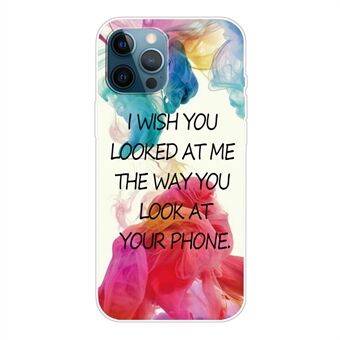 Creative Cute Pattern Printing Flexible TPU Shockproof Protective Case Cover for iPhone 13 Pro Max 6.7 inch