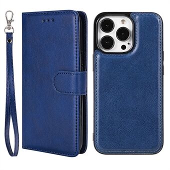 Detachable 2-in-1 Wallet Shockproof Magnetic Design Stand Leather Case for iPhone 13 Pro Max 6.7 inch