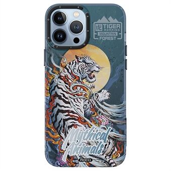 ROCK Mythical Animals InShare Series for iPhone 13 Pro Max 6.7 inch IMD Animal Pattern PET+TPU Case Airbag Corner Anti-drop Phone Cover