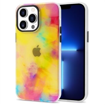 For iPhone 13 Pro Max 6.7 inch IML Colorful Pattern Anti-drop Phone Case PC + TPU Protective Cover