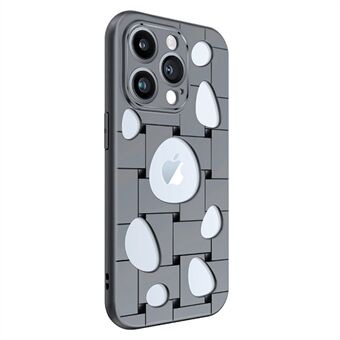 XUNDD For iPhone 13 Pro Max Back Cover Hollow Holes Heat Dissipation Drop-proof TPU Phone Case