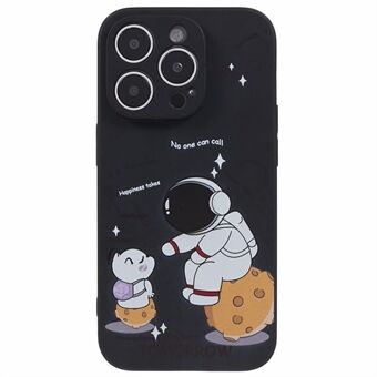 Phone Case for iPhone 13 Pro Max ,  Astronaut Pattern Printing TPU Protective Phone Cover