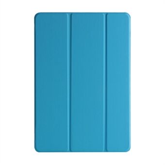 Tri-fold Plastic+PU Leather Tablet Case for iPad 10.2 (2021)/(2020)/(2019)