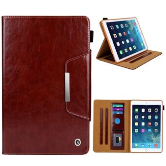 Crazy Horse Texture Stand Card Slots PU Leather Tablet Cover for iPad 10.2 (2021)/(2020)/(2019) / iPad Pro 10.5-inch (2017) / iPad Air 10.5 inch (2019)
