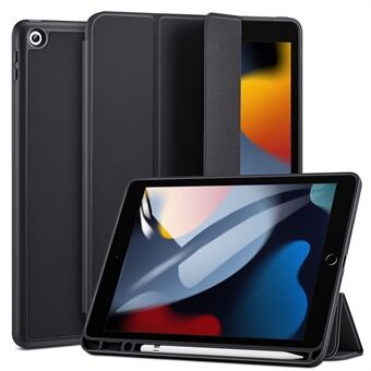 ESR Rebound Series Trifold Stand Smart Case for iPad 10.2 (2021)/(2020)/(2019), PU Leather+Soft TPU Back Shockproof Cover with Pen Holder