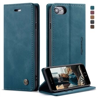 CASEME 013 Series PU Leather Mobile Phone Shell with Wallet Stand for iPhone 8/7/SE (2020)/SE (2022) 4.7 inch