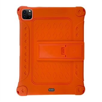 For iPad Pro 11 (2018) / (2020) / (2021) / (2022) / Air (2020) / (2022) / iPad 10.9 (2022) Silicone Tablet Case with Kickstand