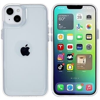 For iPhone 14 6.1 inch Anti-fall PC+TPU Phone Case High Transparency Mobile Phone Protective Cover