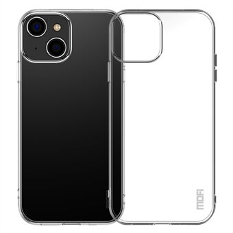 MOFI Transparent Slim Phone Case for iPhone 14 6.1 inch, Shockproof Flexible TPU Back Cover