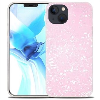 IPAKY for iPhone 14 6.1 inch Phone Case IMD Soft TPU Hard Acrylic Back Protective Cover