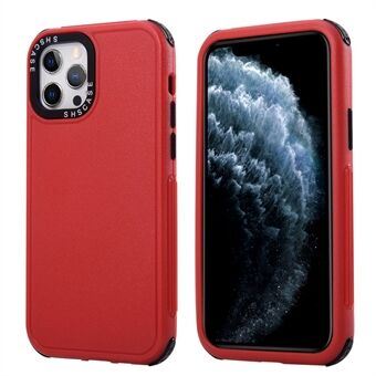 For iPhone 14 6.1 inch 3-in-1 TPU + PC Impact Resistant Hybrid Cover Thicken Corners Mobile Phone Back Case