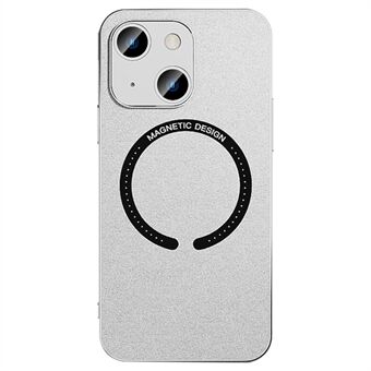 Electroplated Phone Cover For iPhone 14 6.1 inch Compatible with MagSafe Magnetic Charging Anti-shock Phone Case
