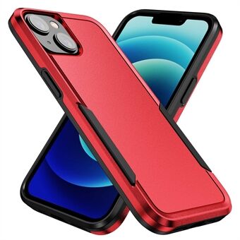 Shockproof Case for iPhone 14 6.1 inch, PC + TPU Phone Cover Anti-drop Back Protector Case