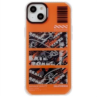 MUTURAL Camouflage Series for iPhone 14 Drop-proof Protective Case Creative Pattern PC+TPU Phone Cover