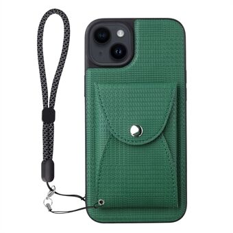 VILI TH Pouch Series For iPhone 14 Detachable Magnetic Wallet Case PC+TPU+PU Leather Phone Cover