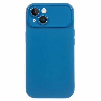 For iPhone 14 Flexible TPU Phone Case Matte Smartphone Back Shell Soft Cover (Precise Rear Lens Cutout)