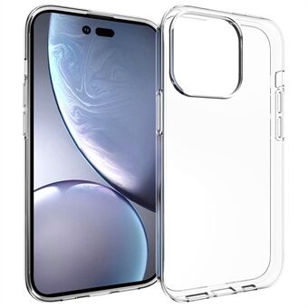 For iPhone 14 Pro 6.1 inch High Transparency Mobile Phone Case Drop-proof TPU Back Cover