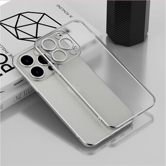 Electroplating Slim Case for iPhone 14 Pro 6.1 inch Anti-Drop Phone Cover Protective TPU Matte Case