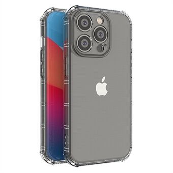 For iPhone 14 Pro 6.1 inch Anti-fall Transparent Phone Case Air Cushion Corner Soft TPU Protective Back Cover