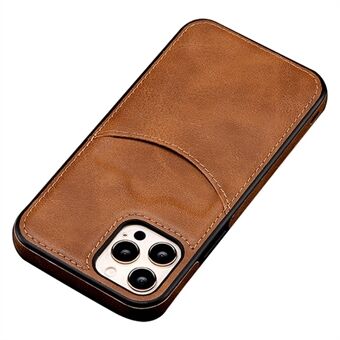 Cell Phone Case for iPhone 14 Pro, Business Style Built-in Card Slot PU Leather+TPU Mobile Phone Cover