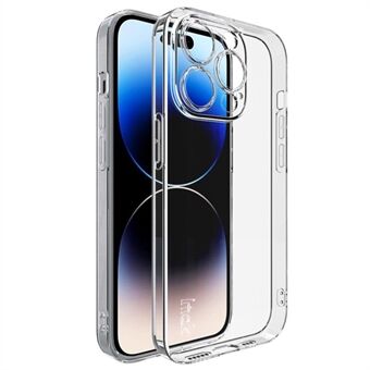 IMAK UX-5 Series for iPhone 14 Pro Flexible TPU Phone Shell Super Transparent Anti-dust Phone Case