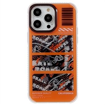 MUTURAL Camouflage Series for iPhone 14 Pro Stylish Protective Case PC+TPU Drop-proof Back Cover