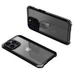 ELEMENT BOX For iPhone 14 Pro Drop Protection 3-Piece Design Mobile Cover Metal +Tempered Glass Cell Phone Back Case Cover