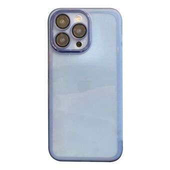 For iPhone 14 Pro Clear Phone Case Anti-Scratch TPU Cover with Built-in Camera Lens Protector