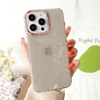For iPhone 14 Pro Shell Pattern IMD Anti-Scratch Case TPU + PC Phone Cover