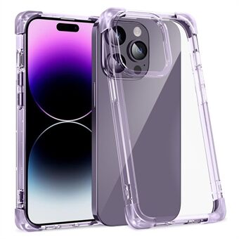 TPU+Acrylic Slim Case for iPhone 14 Pro Four Corner Matte Case Anti-Drop Phone Cover