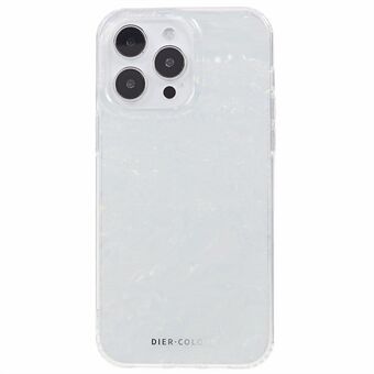 DIER COLOUR Shell Pattern Series for iPhone 14 Pro Phone Case PC+TPU Protective Cover
