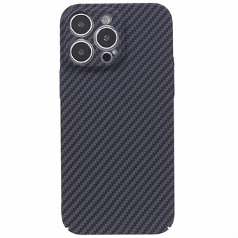 DFANS Hard PC Back Cover for iPhone 14 Pro Carbon Fiber Texture Anti-drop Phone Case