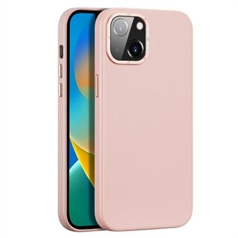 DUX DUCIS For iPhone 14 Plus 6.7 inch Grit-Series Compatible with MagSafe Wireless Charging Leather + PC + Aluminium Alloy Anti-scratch Phone Case Protector