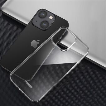MOMAX MC For iPhone 14 Plus Transparent Phone Back Case Soft TPU Protective Cover