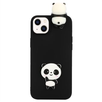 Phone Case for iPhone 14 Plus, Drop Resistant Phone Cover 3D Cartoon Figure Decorated TPU Protective Case