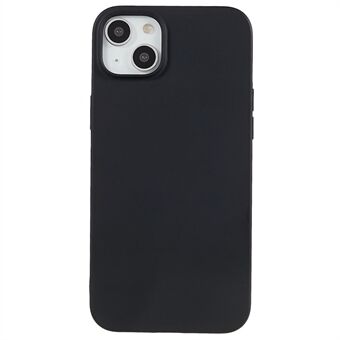 Back Shell for iPhone 14 Plus, TPU Phone Case Fingerprint Free Matte Protective Cover - Black