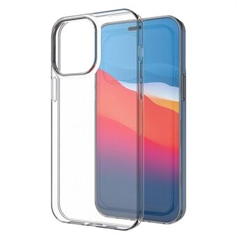 For iPhone 14 Pro Max 6.7 inch Transparent Ultra Slim TPU Case Drop-proof Phone Cover Protector