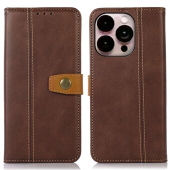 For iPhone 14 Pro Max 6.7 inch PU Leather Flip Folio Case Wallet Style Stand Shockproof TPU Inner Shell Phone Cover