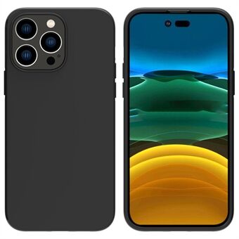 For iPhone 14 Pro Max 6.7 inch Soft TPU Matte Finish Coating Phone Case Lightweight Back Cover