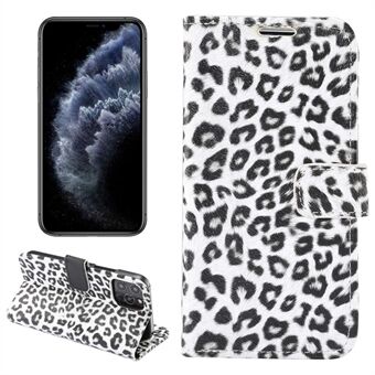For iPhone 14 Pro Max 6.7 inch Leopard Pattern PU Leather Phone Full Protection Case Flip Stand Wallet Shockproof Cover