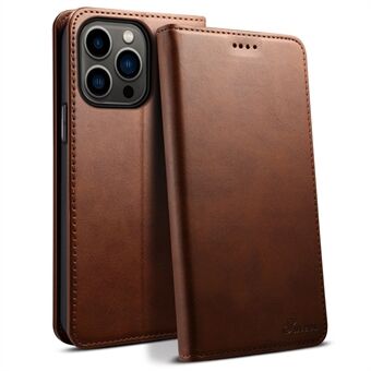SUTENI Wallet Stand Phone Case for iPhone 14 Pro Max, Anti-scratch PU Leather Magnetic Closure Inner TPU Cover