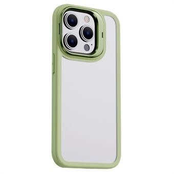 X-Level For iPhone 14 Pro Max Matte Phone Case Lens Frame Invisible Kickstand PC+TPU Cover