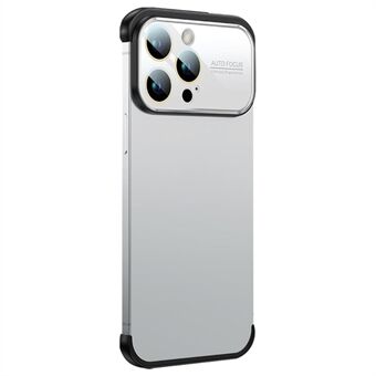 Anti-Drop Phone Cover for iPhone 14 Pro Max TPU+Acrylic Lens Guard No-Back Bumper Case