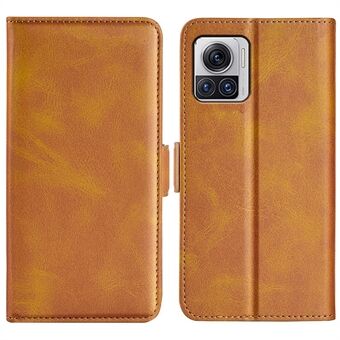 For Motorola Moto X30 Pro 5G / Edge 30 Ultra 5G Folio Flip Textured PU Leather Case Dual Magnetic Clasp Phone Stand Wallet Cover