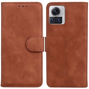 Anti-scratch PU Leather Case for Motorola Moto X30 Pro 5G / Edge 30 Ultra 5G, Magnetic Closure Wallet Phone Stand Cover