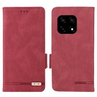 PU Leather Phone Case for OnePlus 10 Pro, Hardware Design Wallet Stand Inner TPU Protective Cover