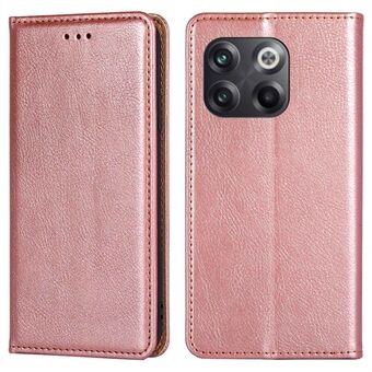 For OnePlus 10T 5G / Ace Pro 5G PU Leather Flip Folio Case Stand Magnetic Absorption Shockproof Wallet Cover