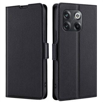 For OnePlus 10T 5G / Ace Pro 5G Magnetic Flip PU Leather Case Card Slots Stand Function Shockproof Protective Cover