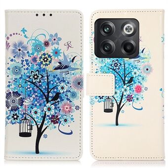 For OnePlus 10T 5G / Ace Pro 5G Wallet Stand Phone Cover Pattern Printing PU Leather Full Protection Inner TPU Case