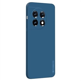 PINWUYO JK TPU-2 Series for OnePlus 11 5G Phone Case Fiber Flocking Lining Camera Lens Protection TPU Cover